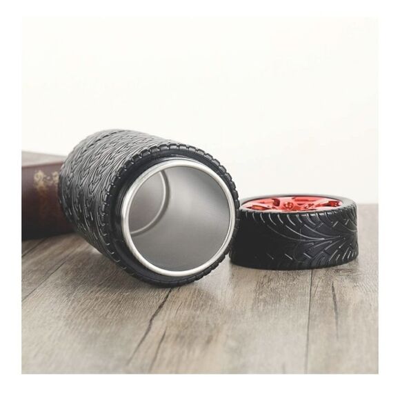 Tire Wheel Rim Cup Thermos Car - Picture 7 of 7